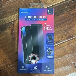 iPhone 14 Pro Max temper glass with privacy screen